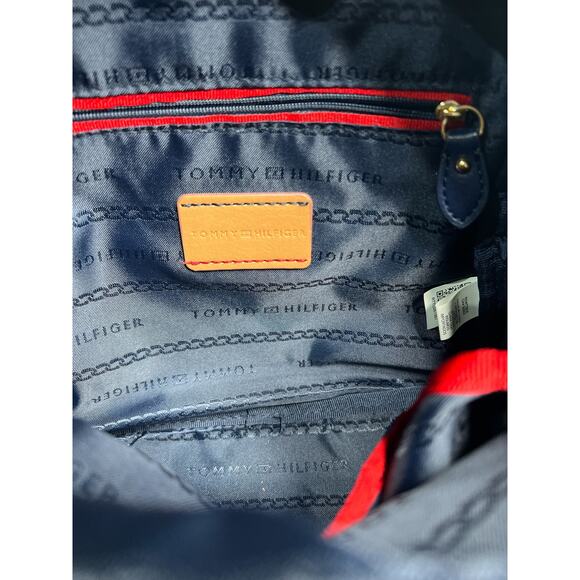 Authentic Women's Tommy Hilfiger‎ Canvas Small Backpack - Picture 3 of 4